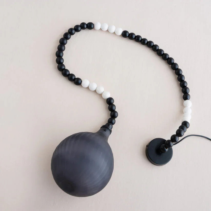 Dhara Black Drop Hanging Lamp