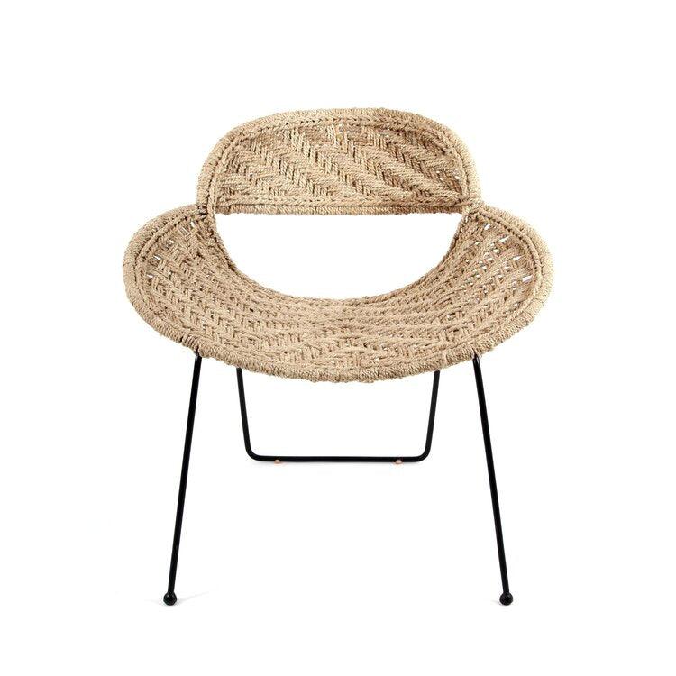 O Void Chair | Mild Steel ,Jute