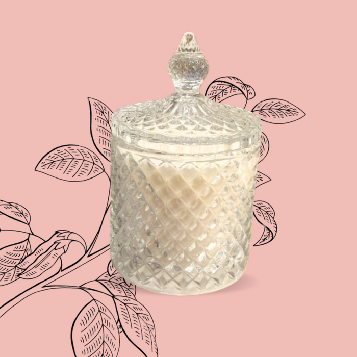 Crystal Clear Jar Luxe Soy Creme Wax Candle