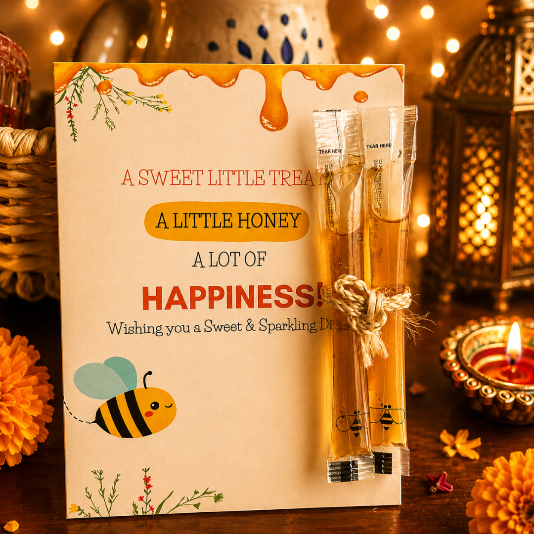 Crimson Rose Diwali Candle Gift Hamper