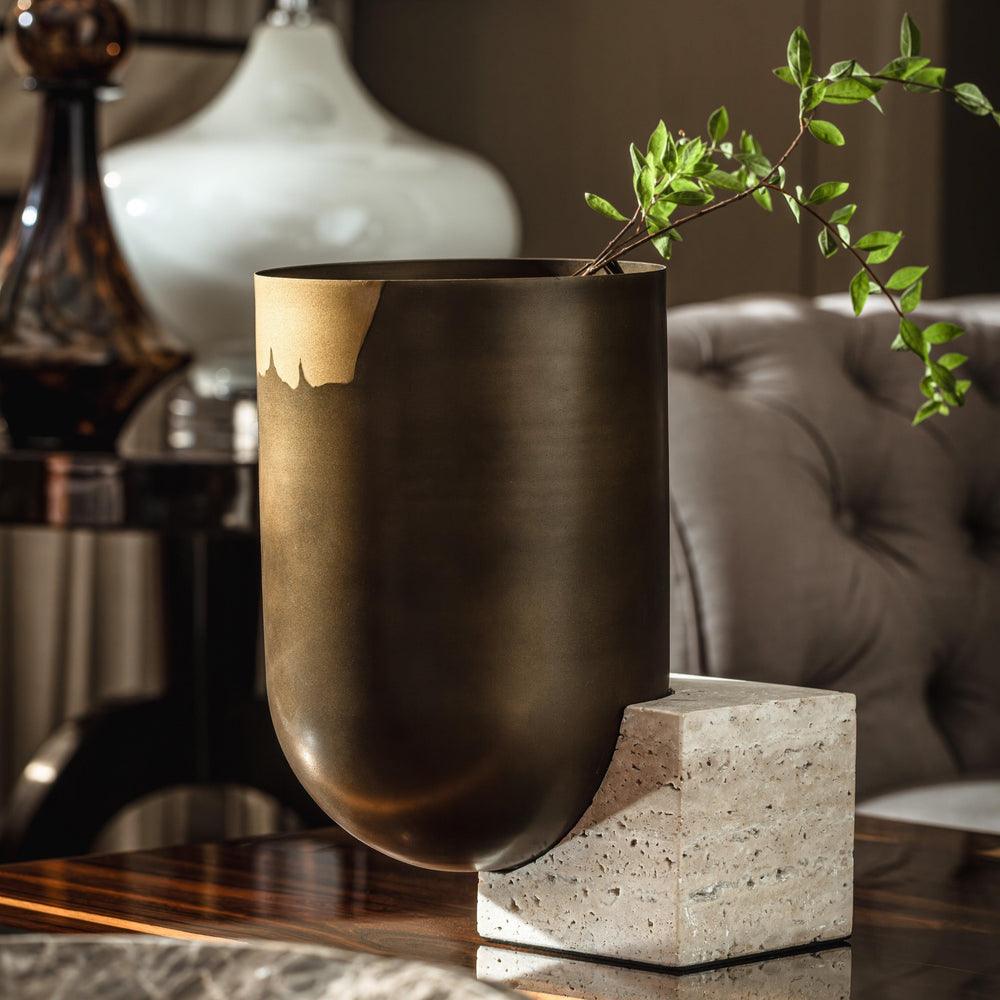 Balance Marble Vase | Luxury Designer Flower Vase for Home Decor