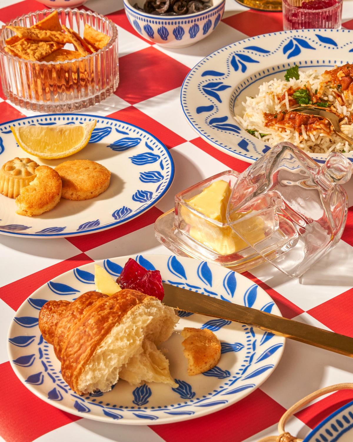 Turron Dessert Plate | Elegant Serving Platter & Dish