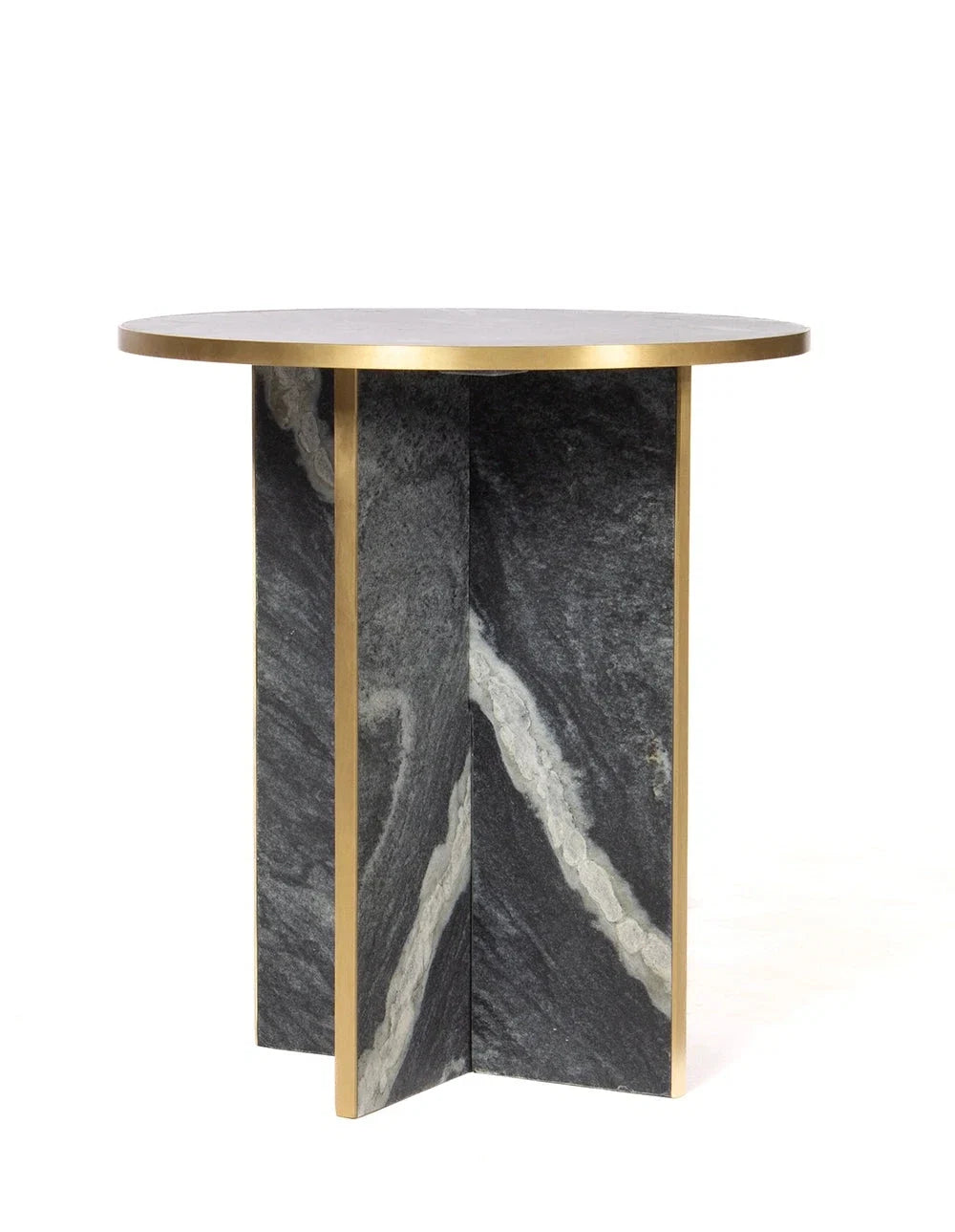 J-Lo - Selvara Black Marble | Side Table