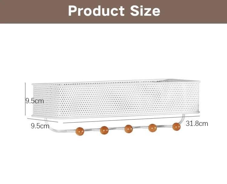 Wall Mounted Rack With Key Holder | Multipurpose Holder