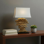 Driftwood Teak Lamp