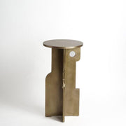 Bedouin Table Gold L | MDF ,Brass