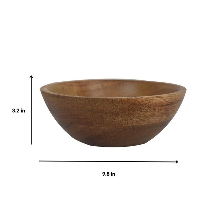 Aachman Snack Wooden Bowl for Snacks | Antique Bowl for Serving Dishes