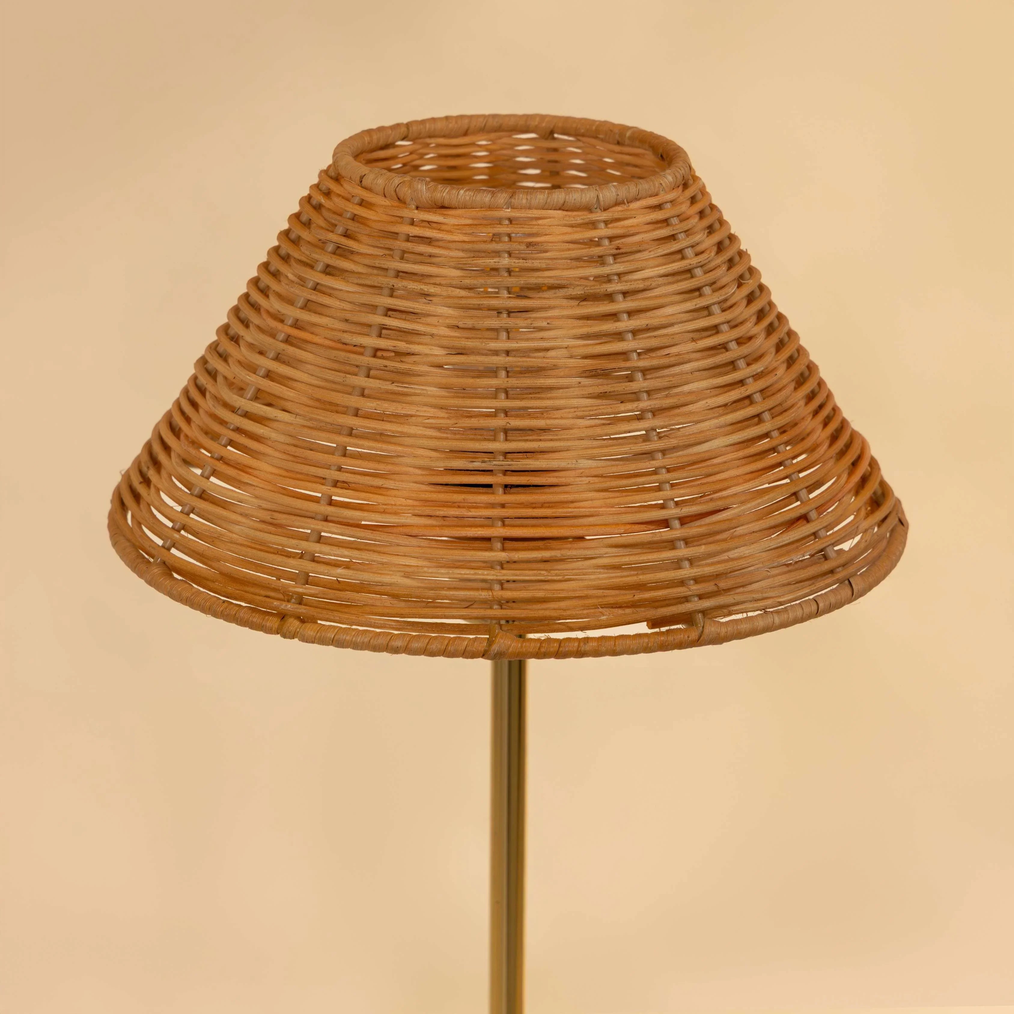 Aesthetic Natural Cane-Finish Table Lamp | Handcrafted Decorative Lighting for a Warm and Organic Feel