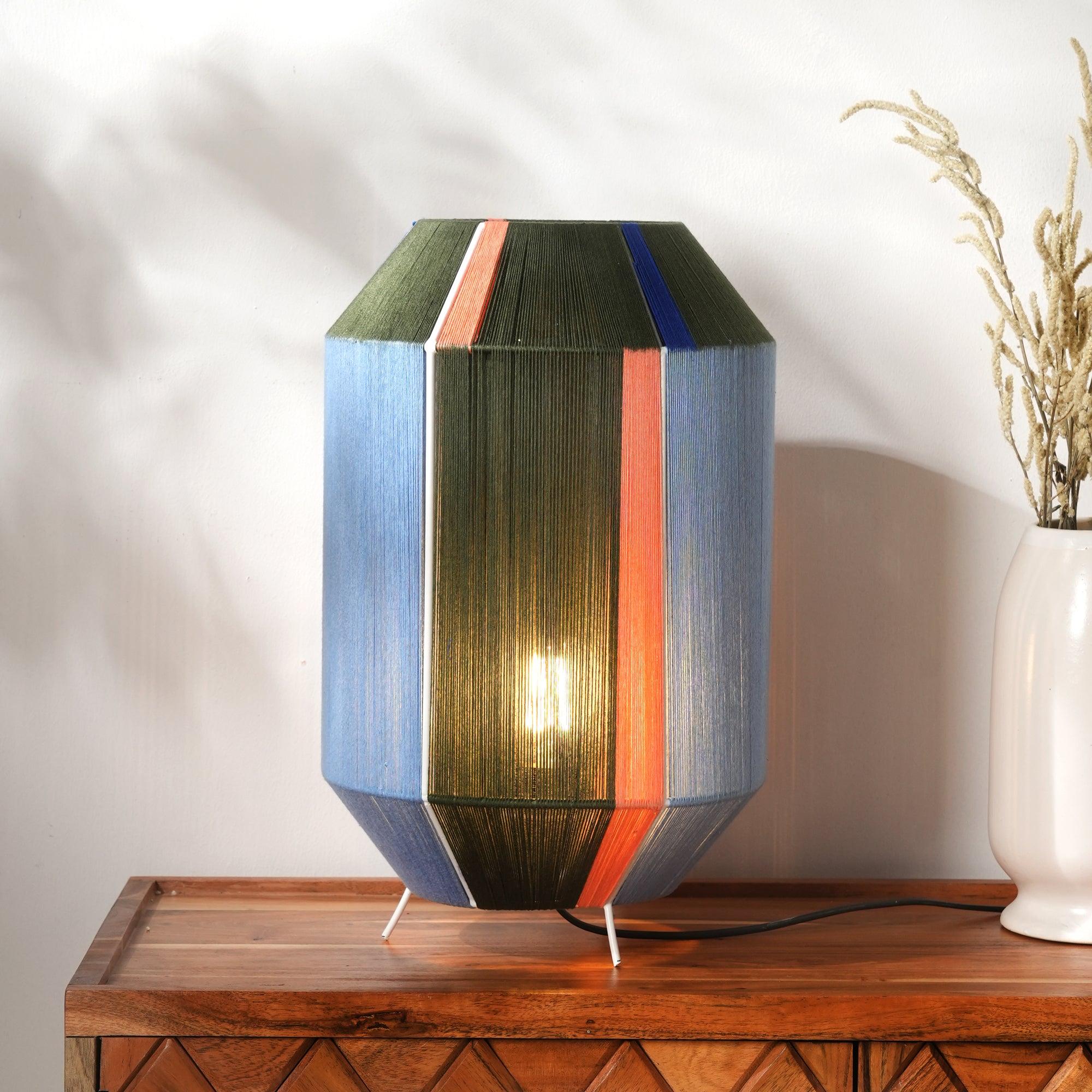 Colour Story 400 Designer Table Lamp – Scandinavian-Inspired Ambient Light | Cotton Threading