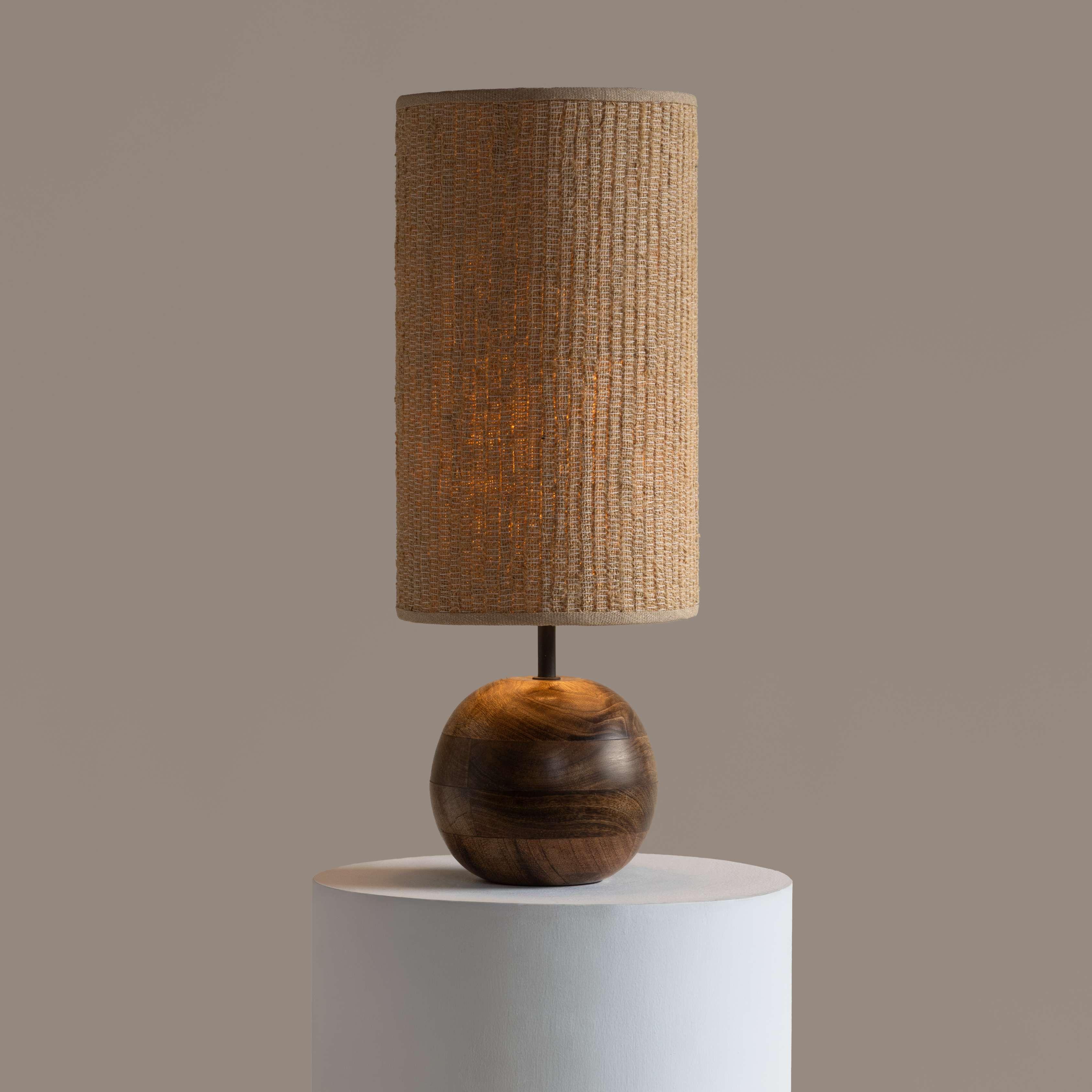 Jute Weave Lamp | Table Lampshade For Living Room