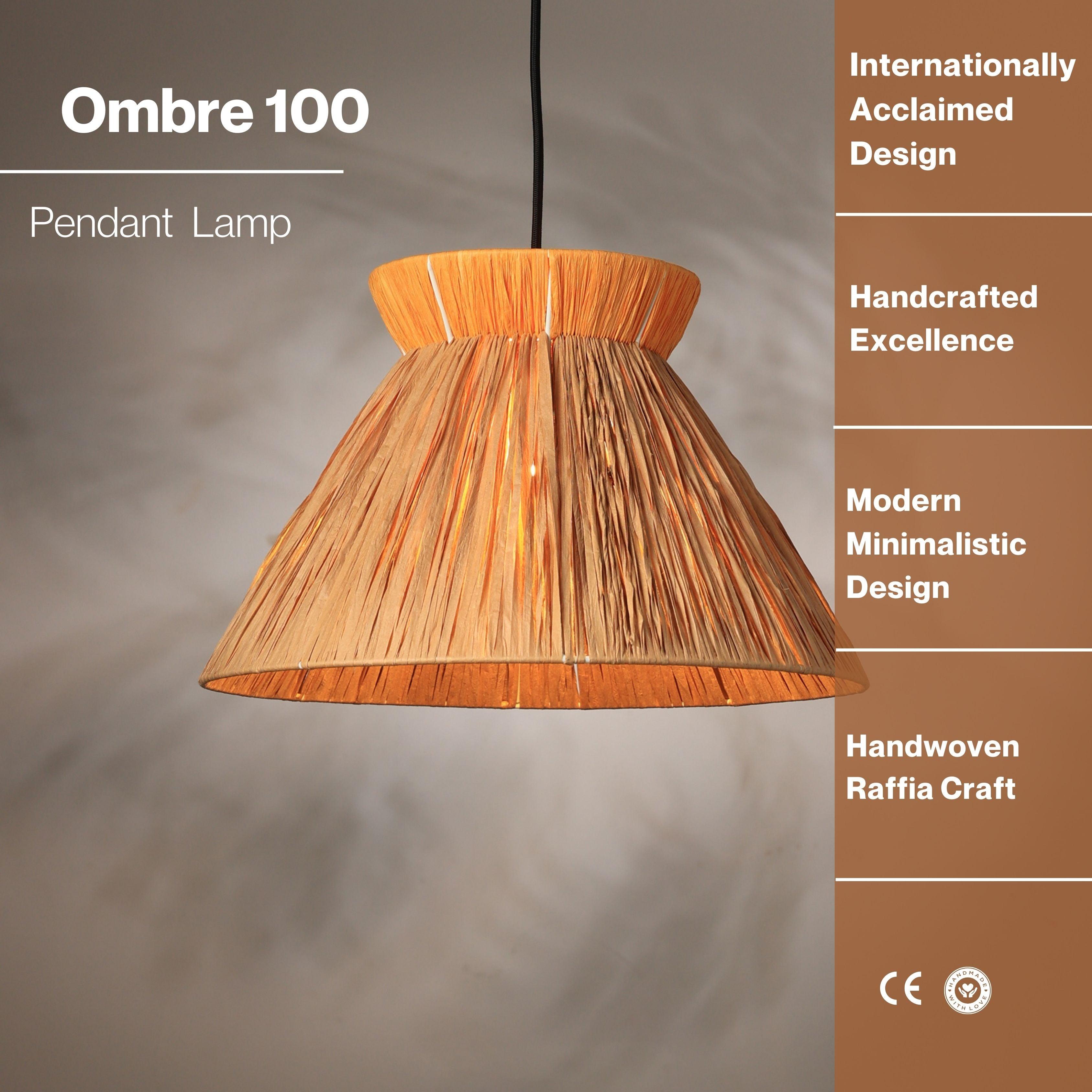 Ombre Pendant 100 Light | Hanging Lamp For Home Decor