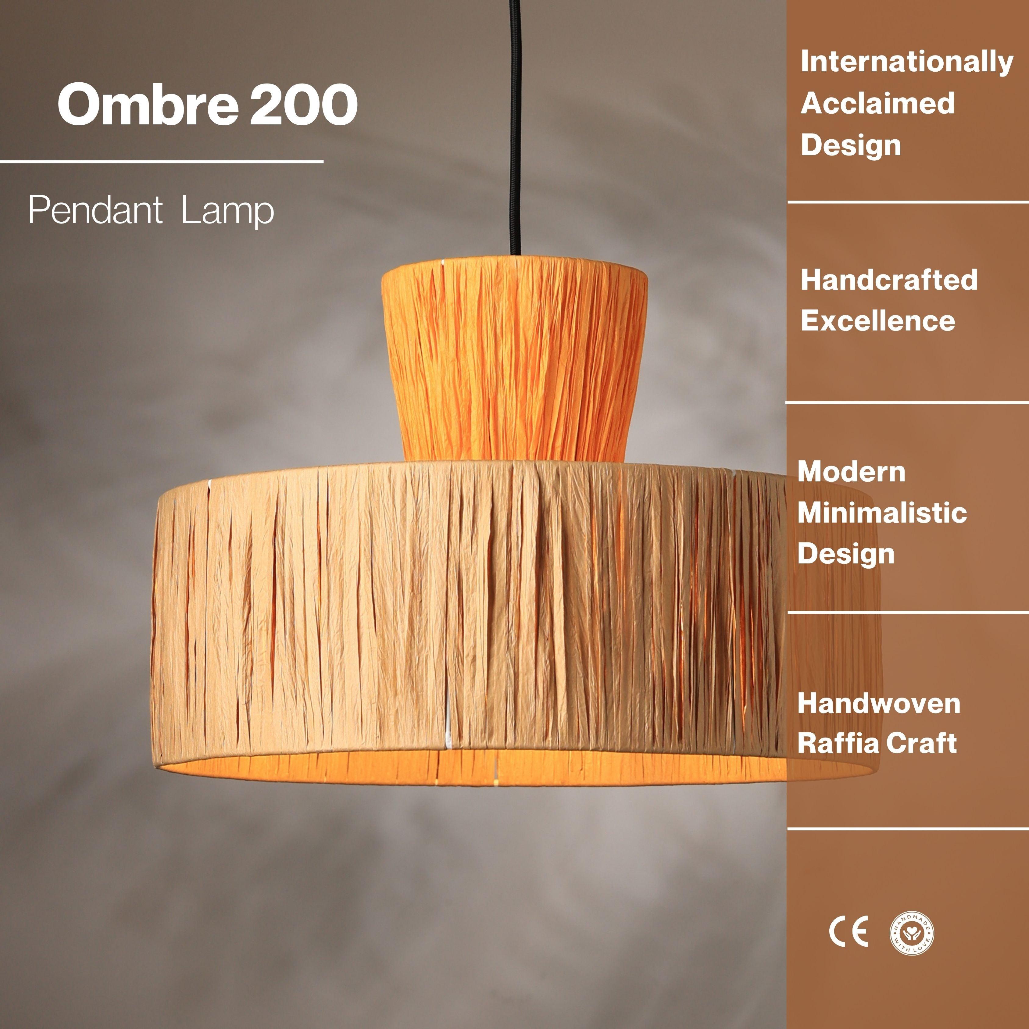 Ombre Pendant 200 | Hanging Lamp for Home Decor