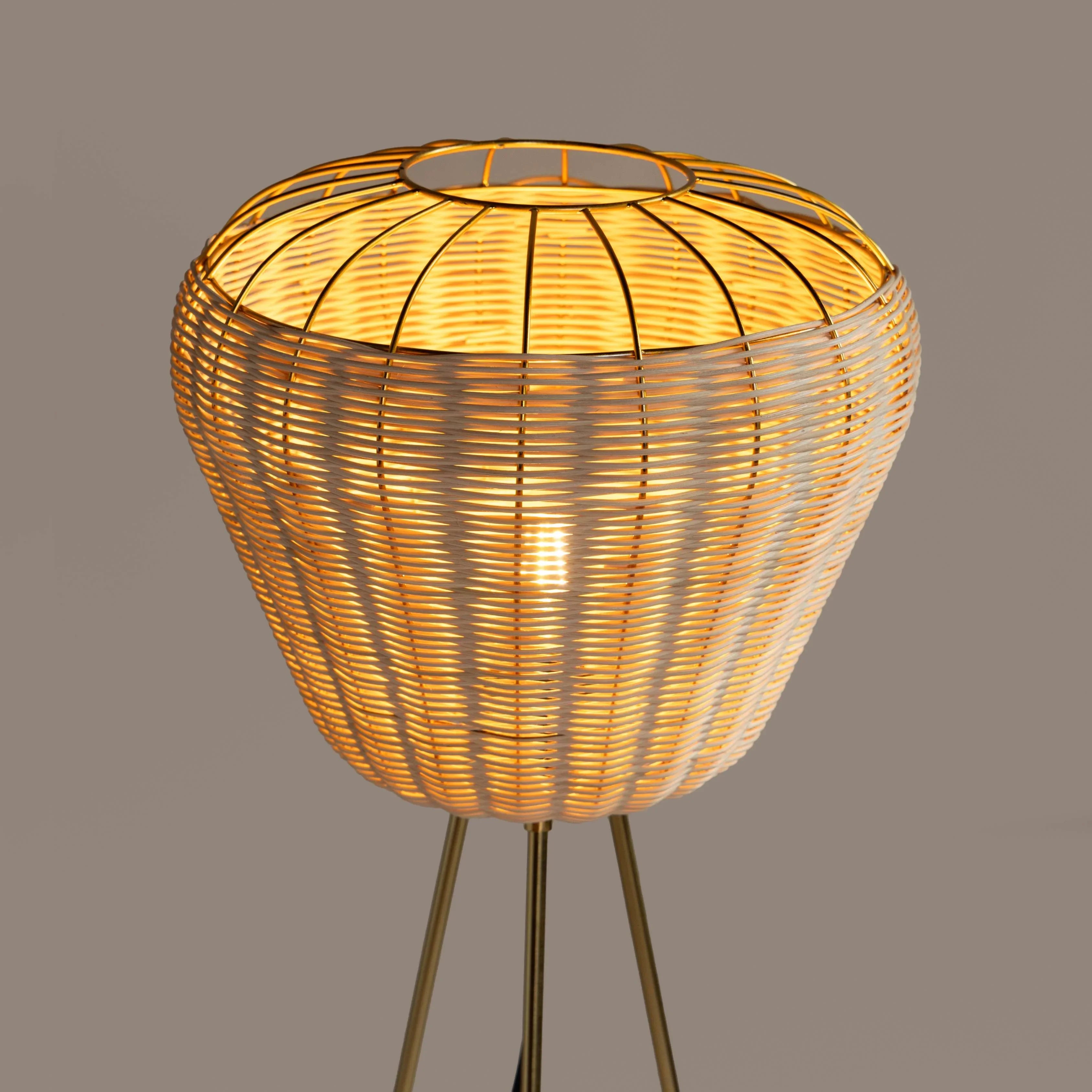 Meiji Collection Tripod Floor Lamp | Standing Lamp for Living Room & Modern Home Decor