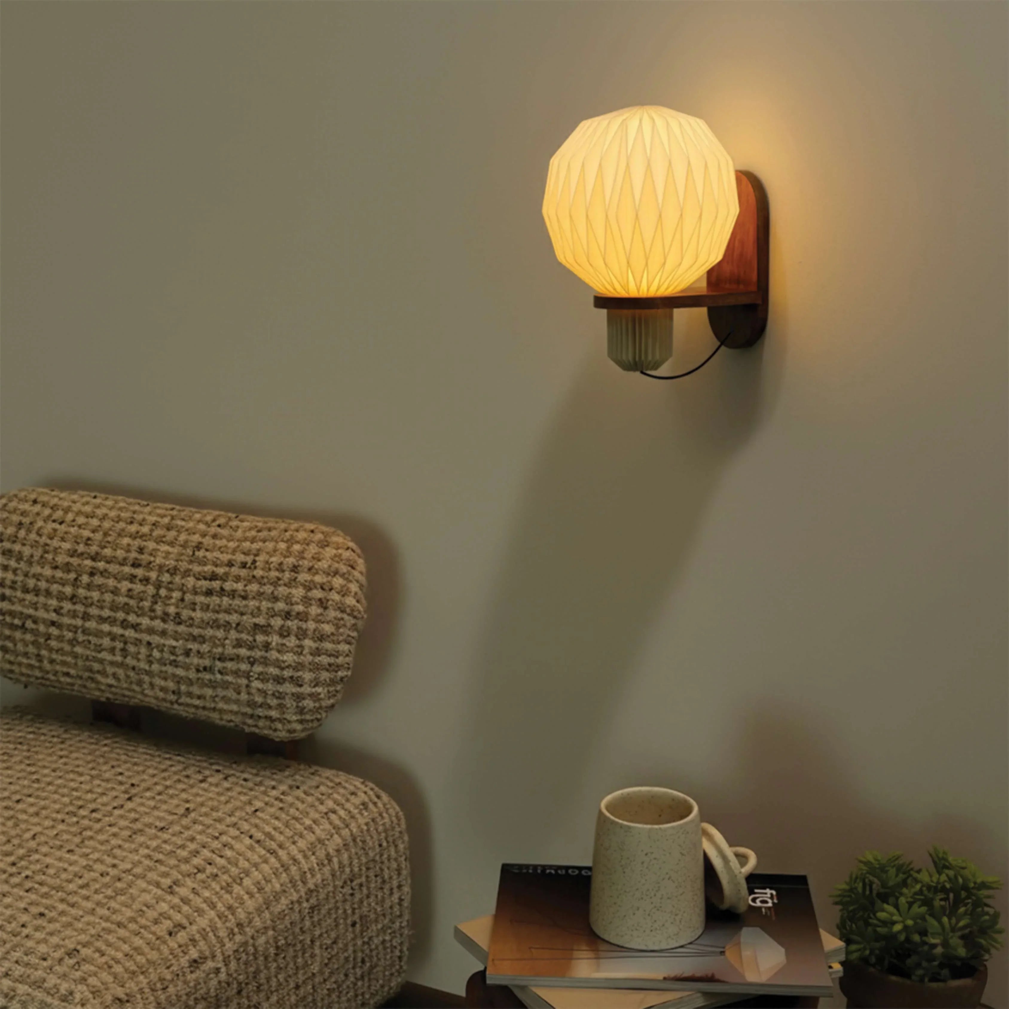 Aura Pleat Sconce Wall Lamp | Wall Light Lamp for Home Decor