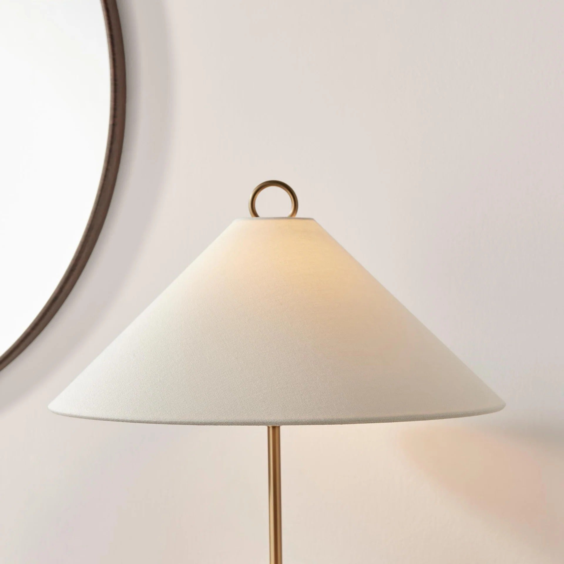 Leo Wood Metal Table Lamp