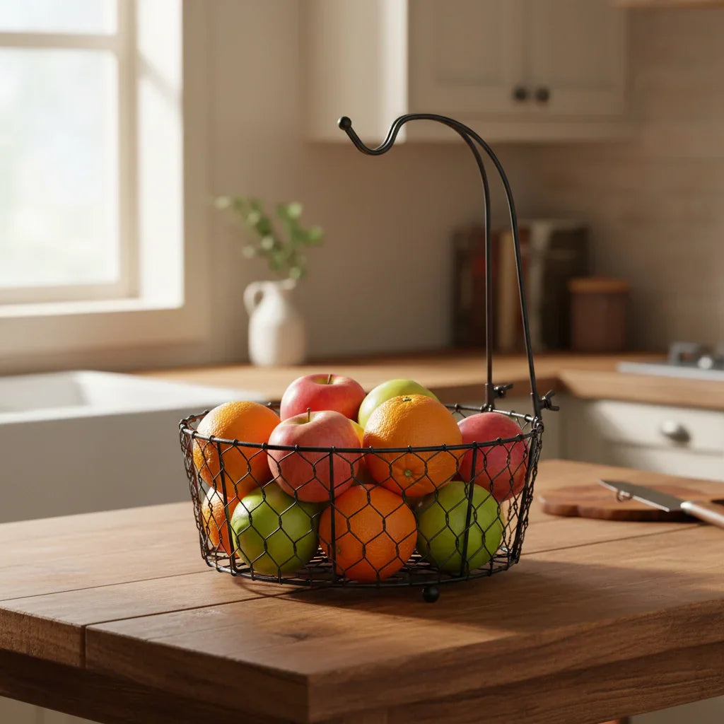 Wire Nest Fruit Basket