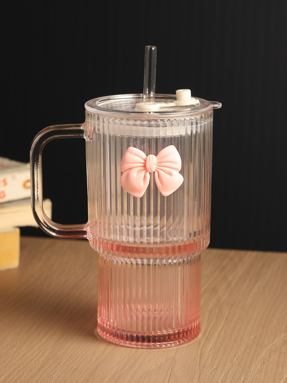 Ribbonette Glass Tumbler