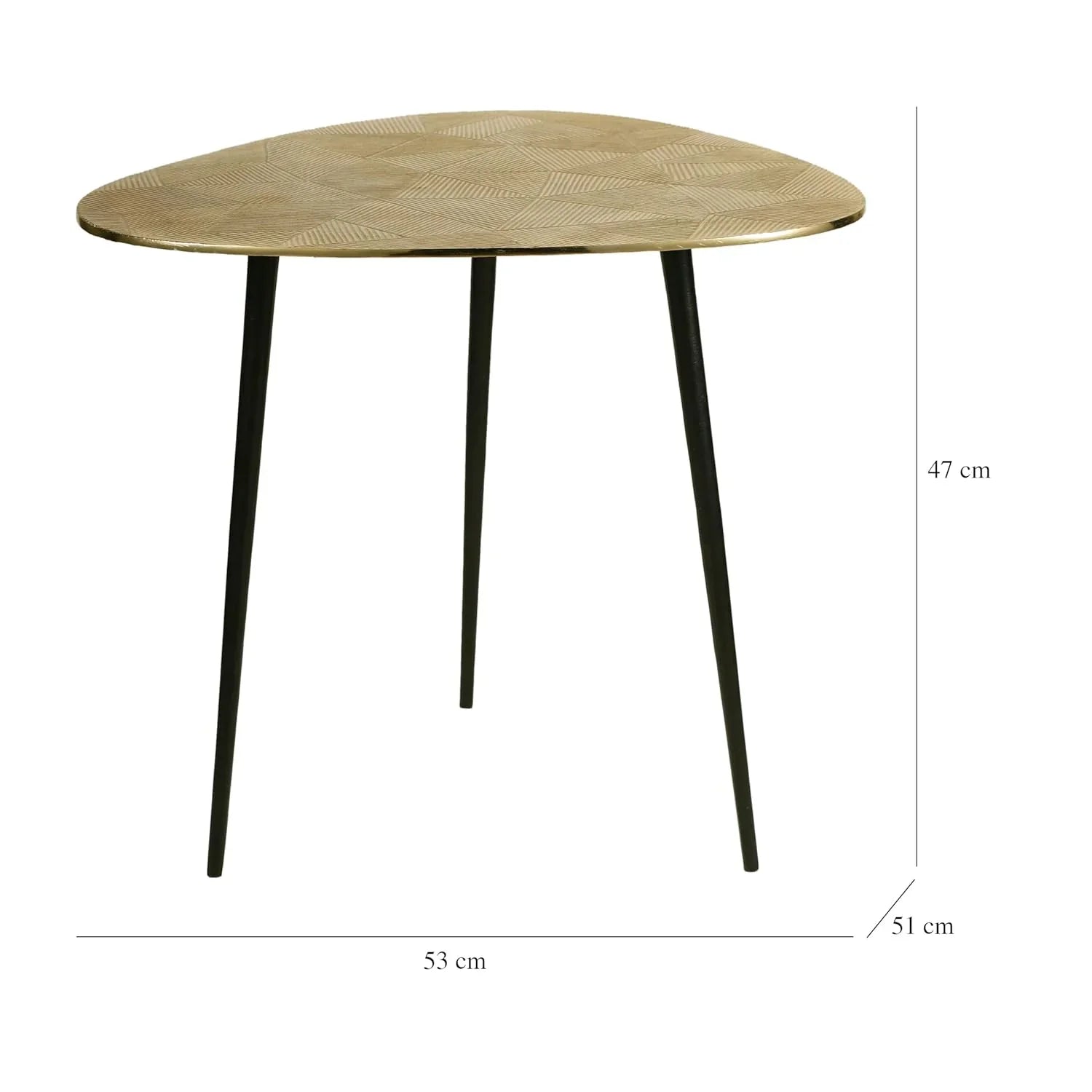 Majesty Table | Gold