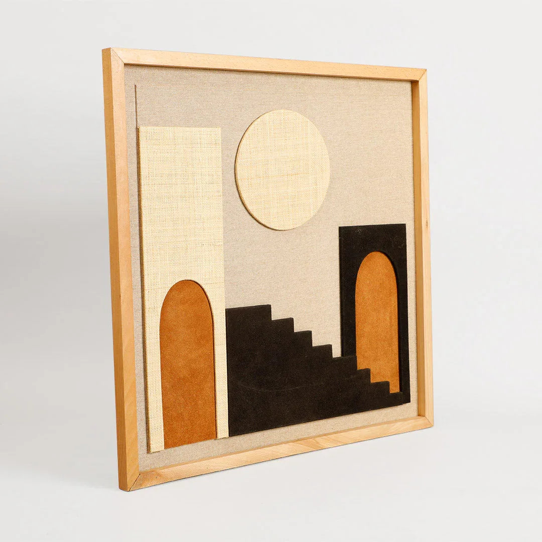 Relie Square Wall Art