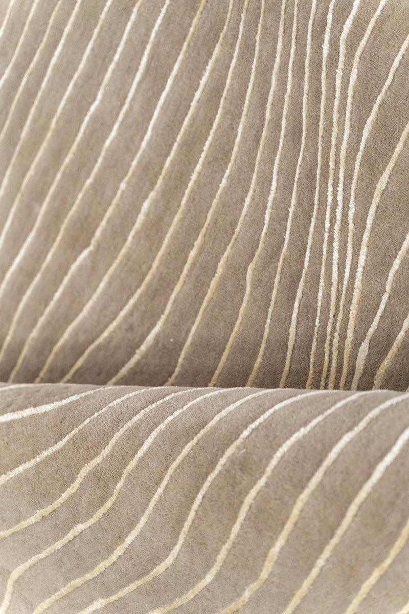 Crinkle Wool Silk Rug - Floor Covering