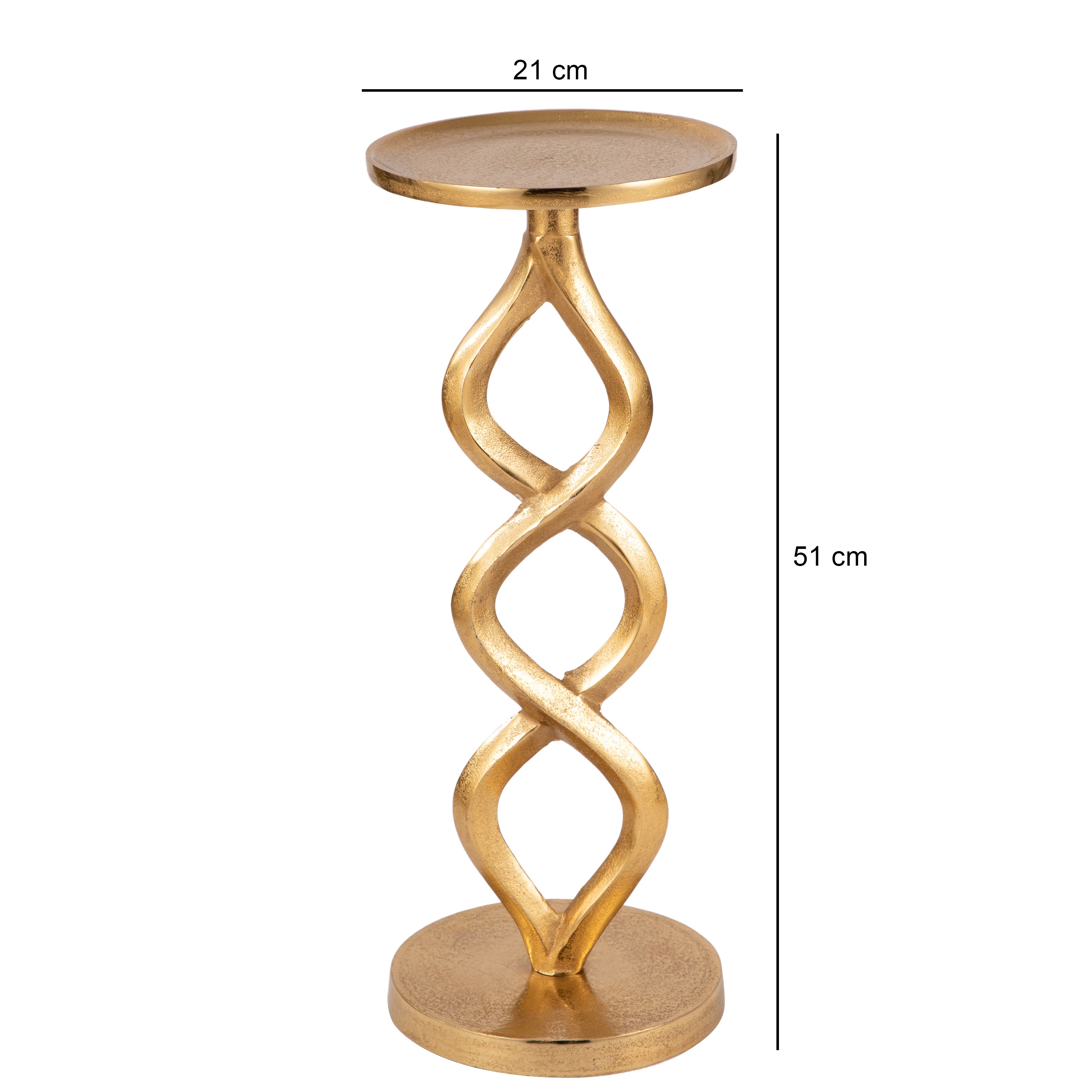 Infinity Twist Side Table