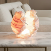 Ocean Petals Sculpted Mini Lamp