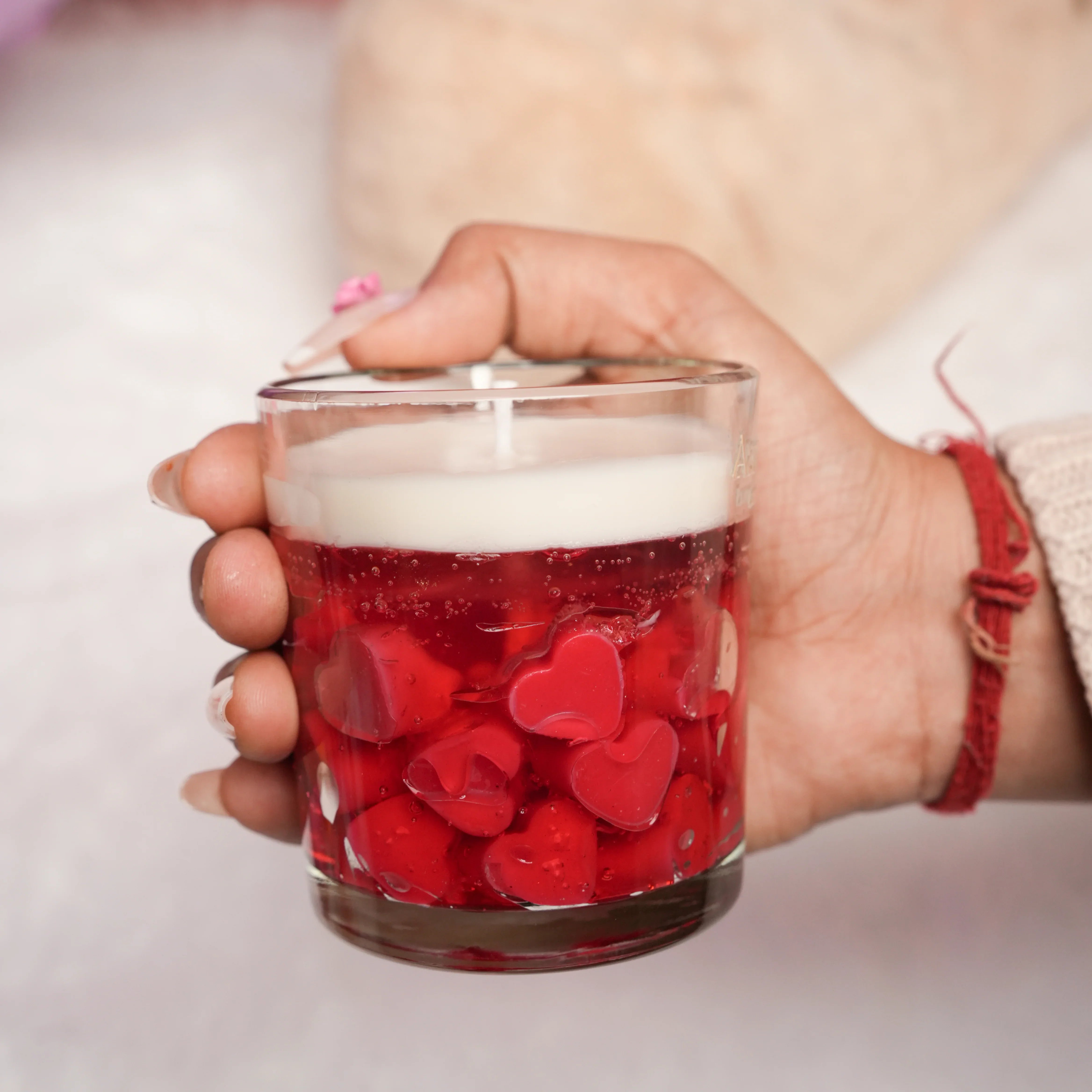 Scarlet Love Candle