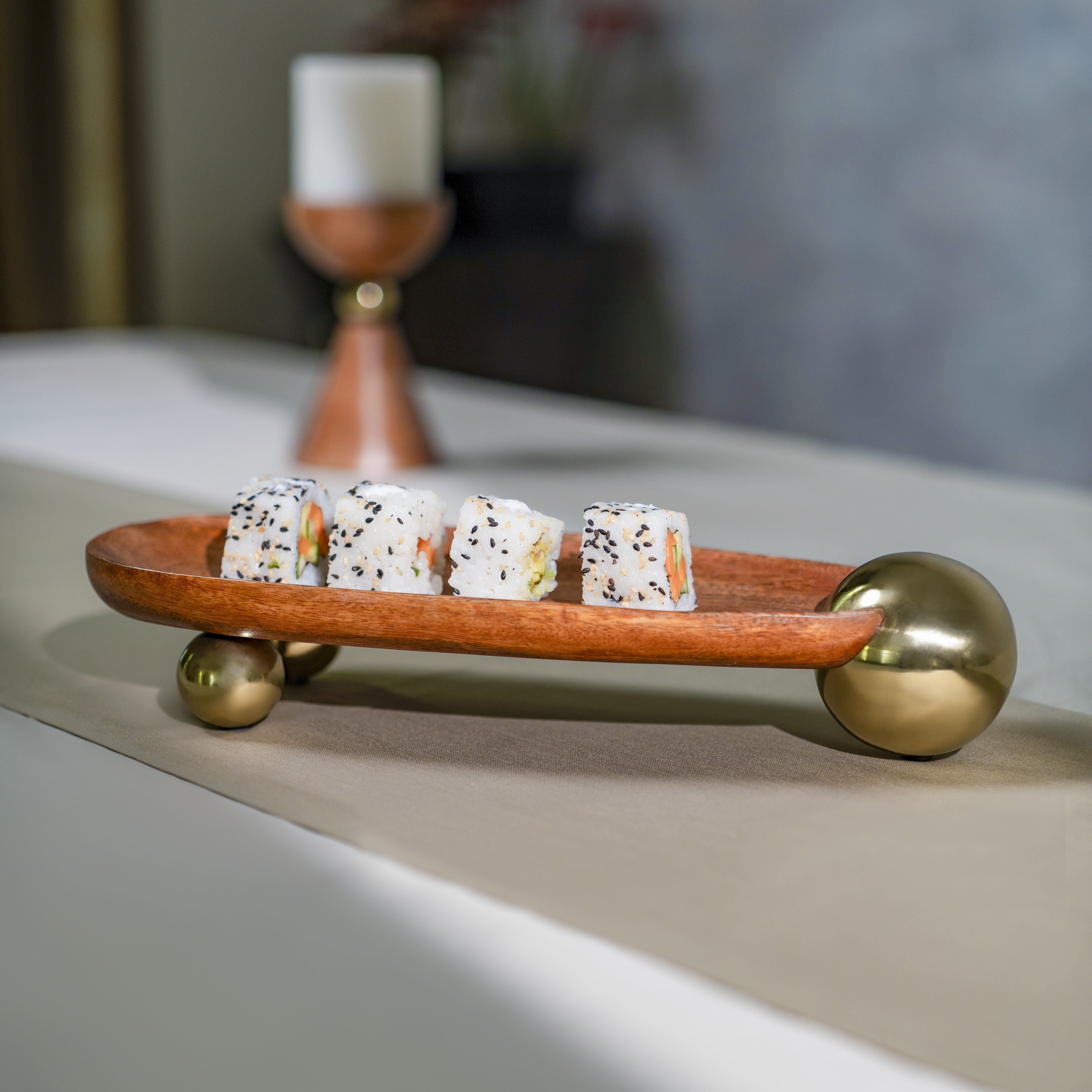 Ora-Srot Elevated Serving Platter