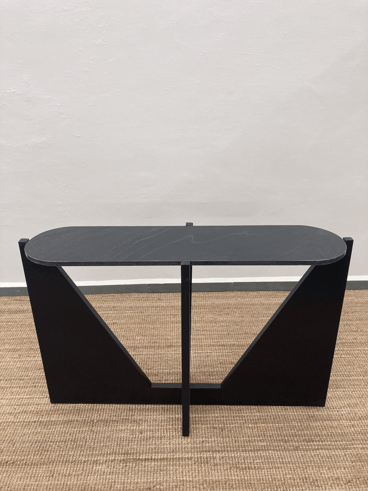 Mirazo Console | Solid Teak Wood, Marble