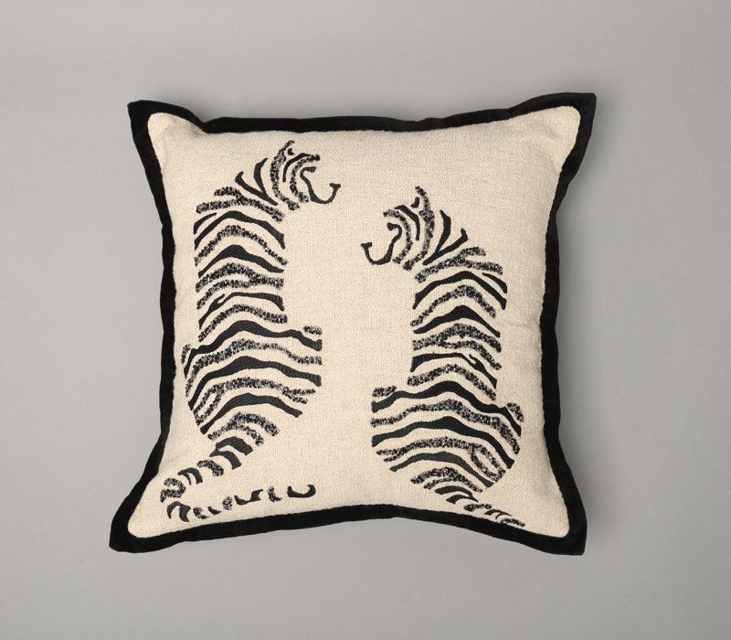 Tiger Tails Designer Cushion