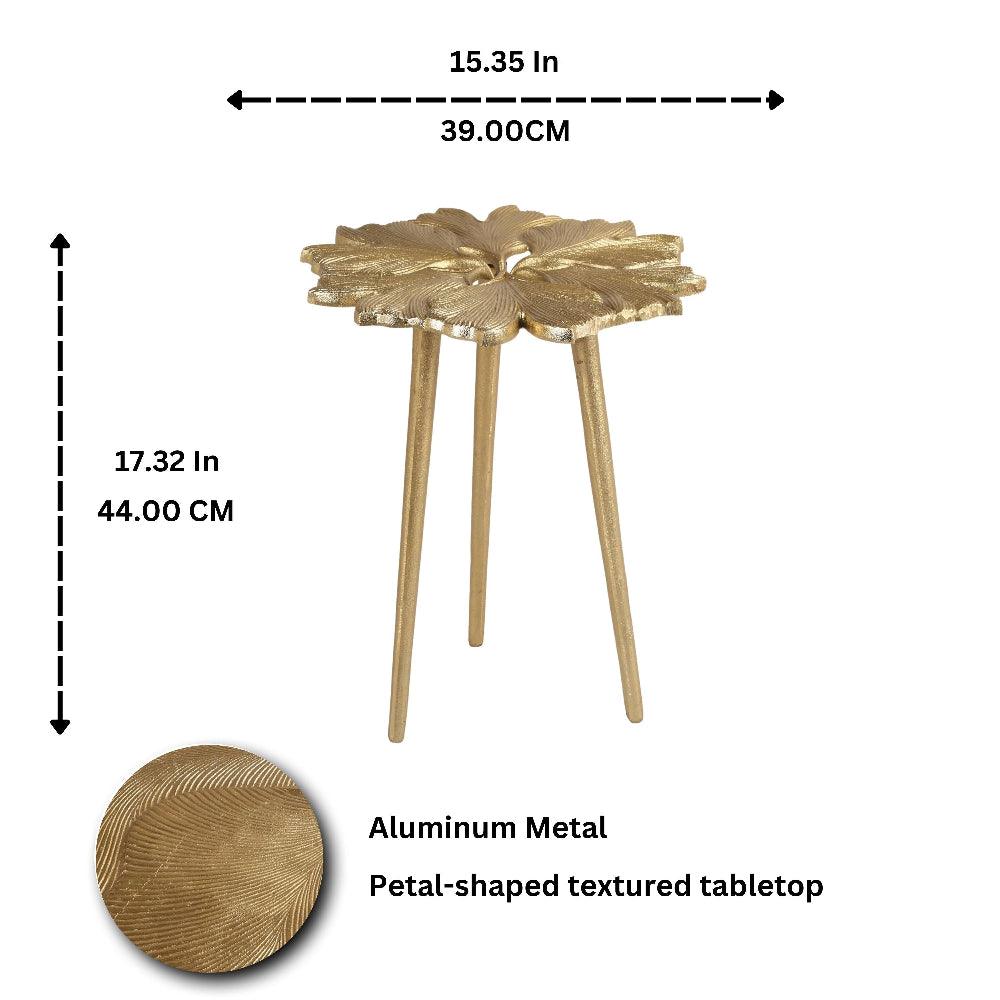 Petals Designer End Table | Decorative Corner Tables | Sofa Side Tables for Living Room