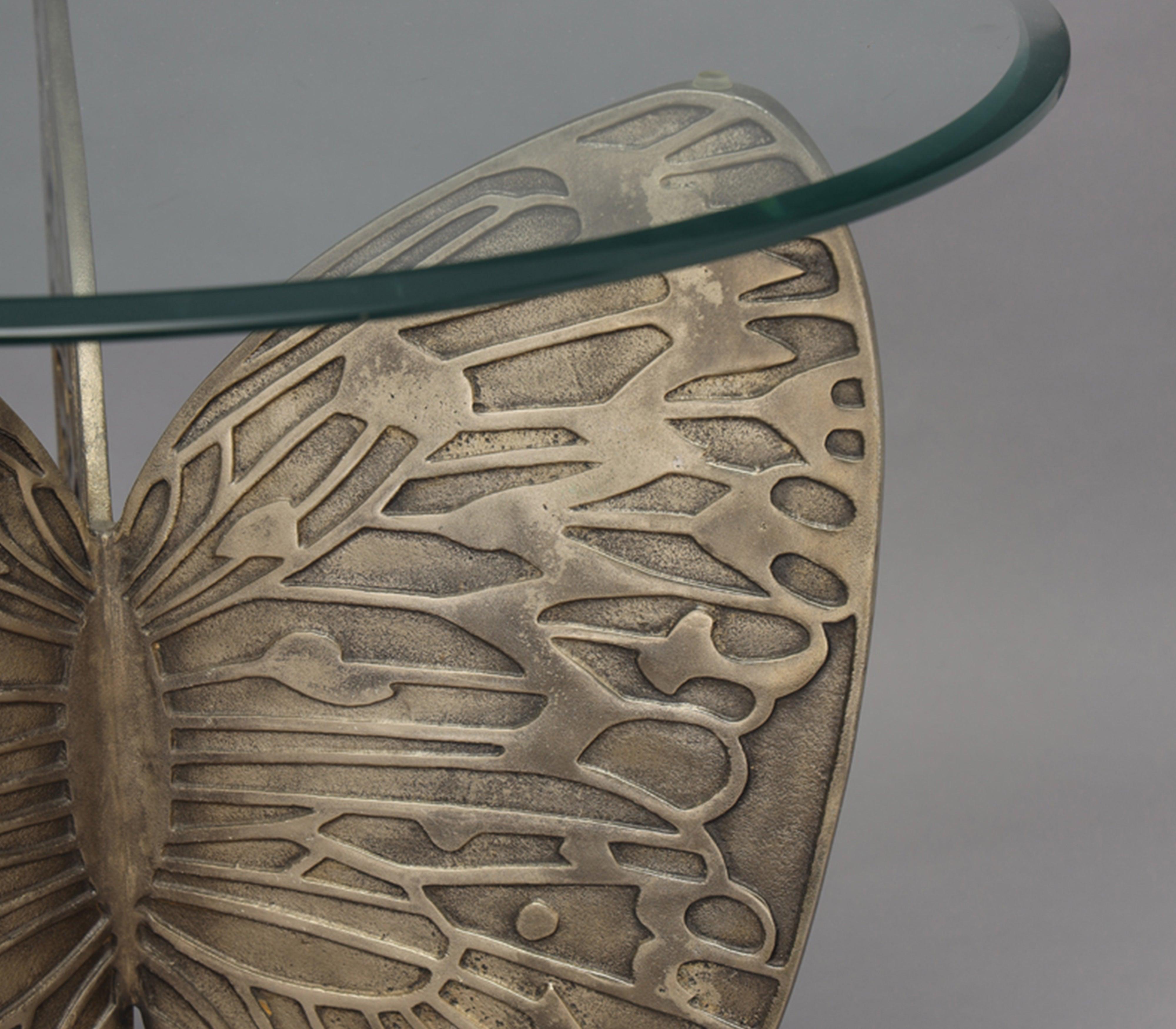 Monarch Butterfly Side Table for Living Room | Designer Corner Table | Luxurious Tea Table