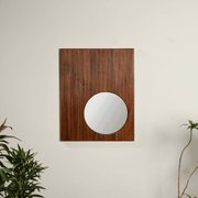 Focal Teak Wall Mirror | Decorative Mirror for Home