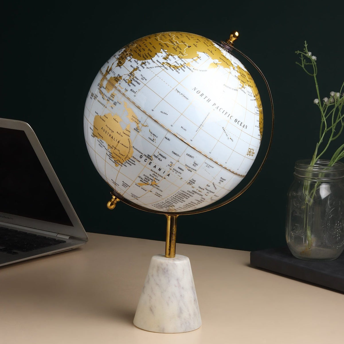 Aerion Marble Globe