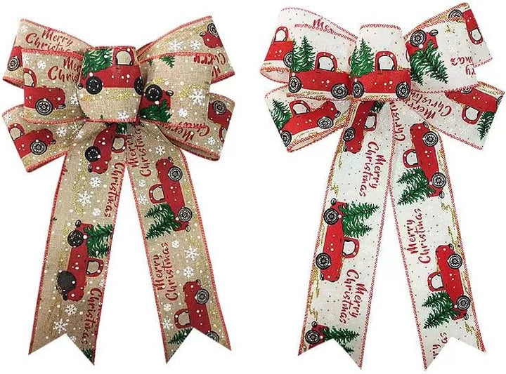 Gift Wrapping Bows For X-Mas Tree | Twist Tie Bows