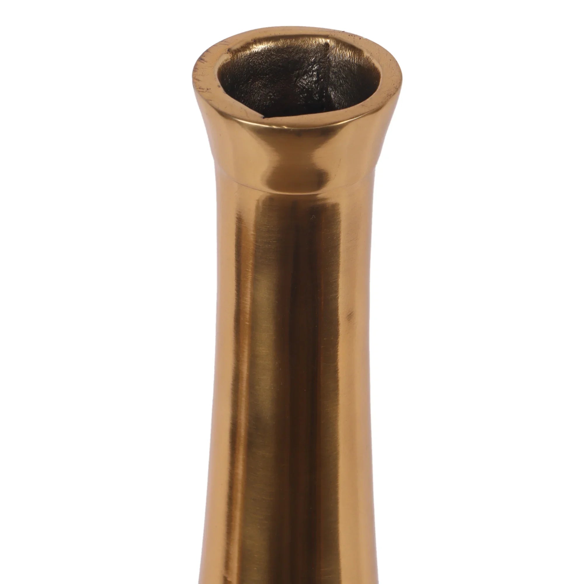 Champagne Large Bottle Vase