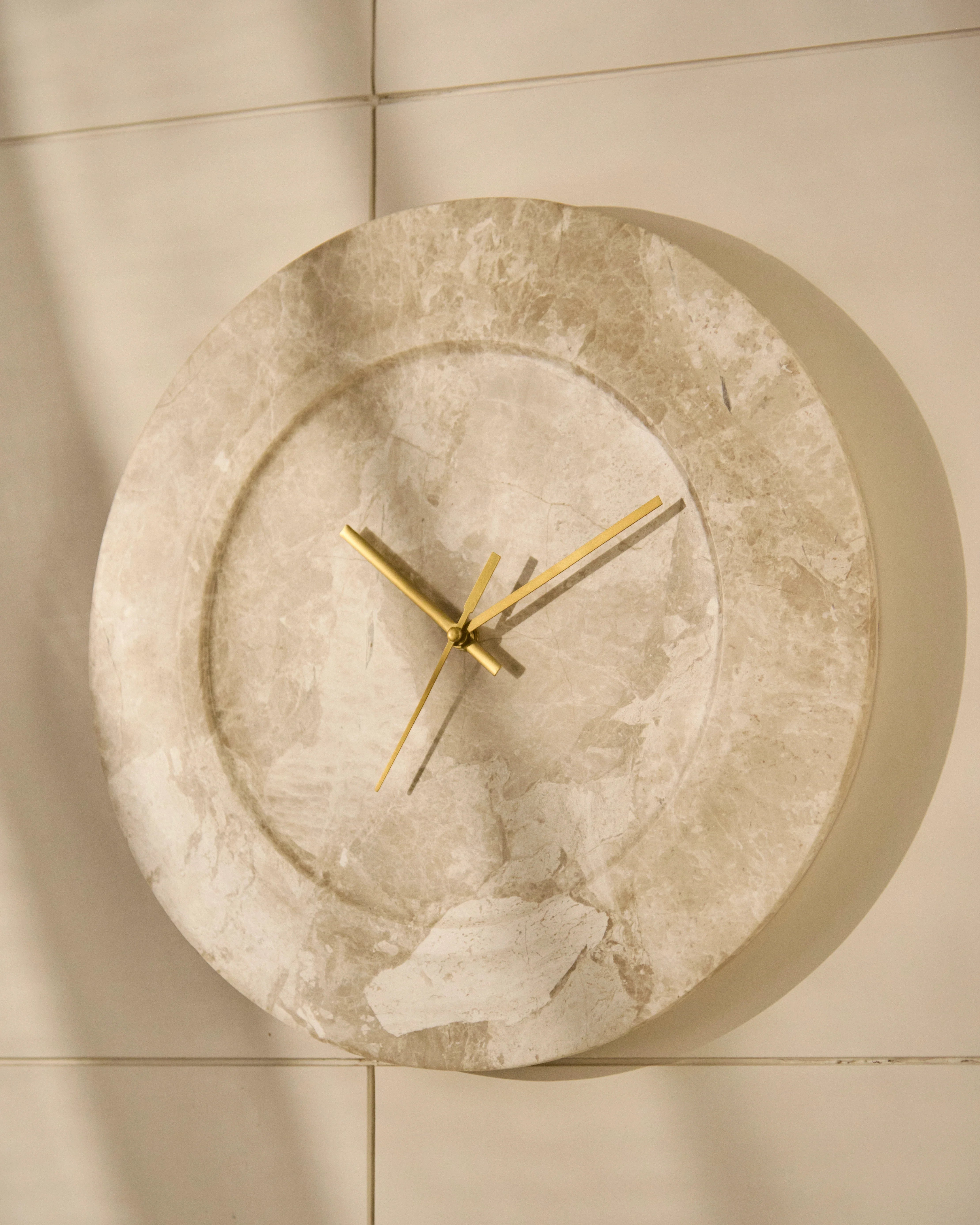 Caro - Beige Wall Clock