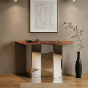 Fluted Console Table | Entryway Table