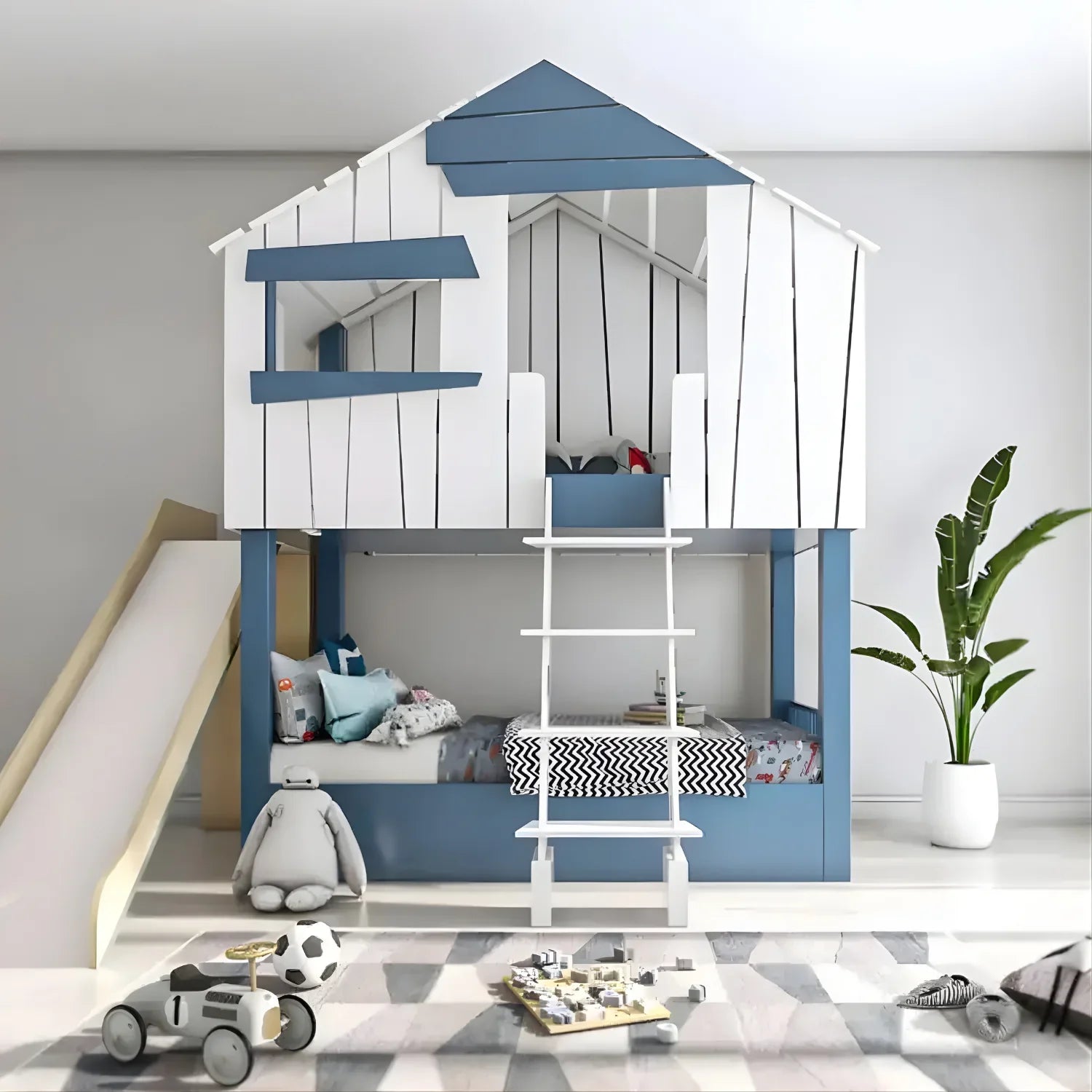 Adventure with The Robinsons Bunk Bed for Kids with Ladder
