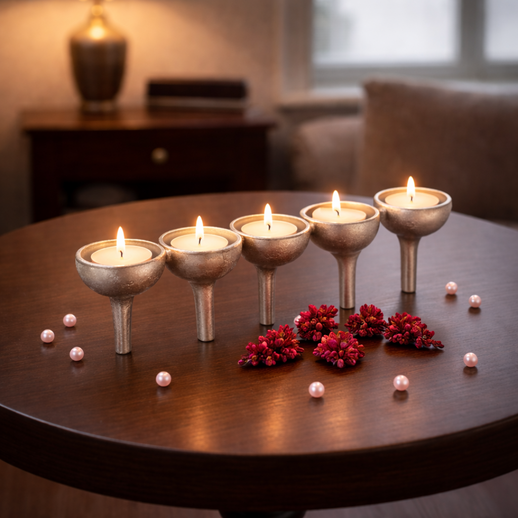 Rivera Candle & T-Light Holder