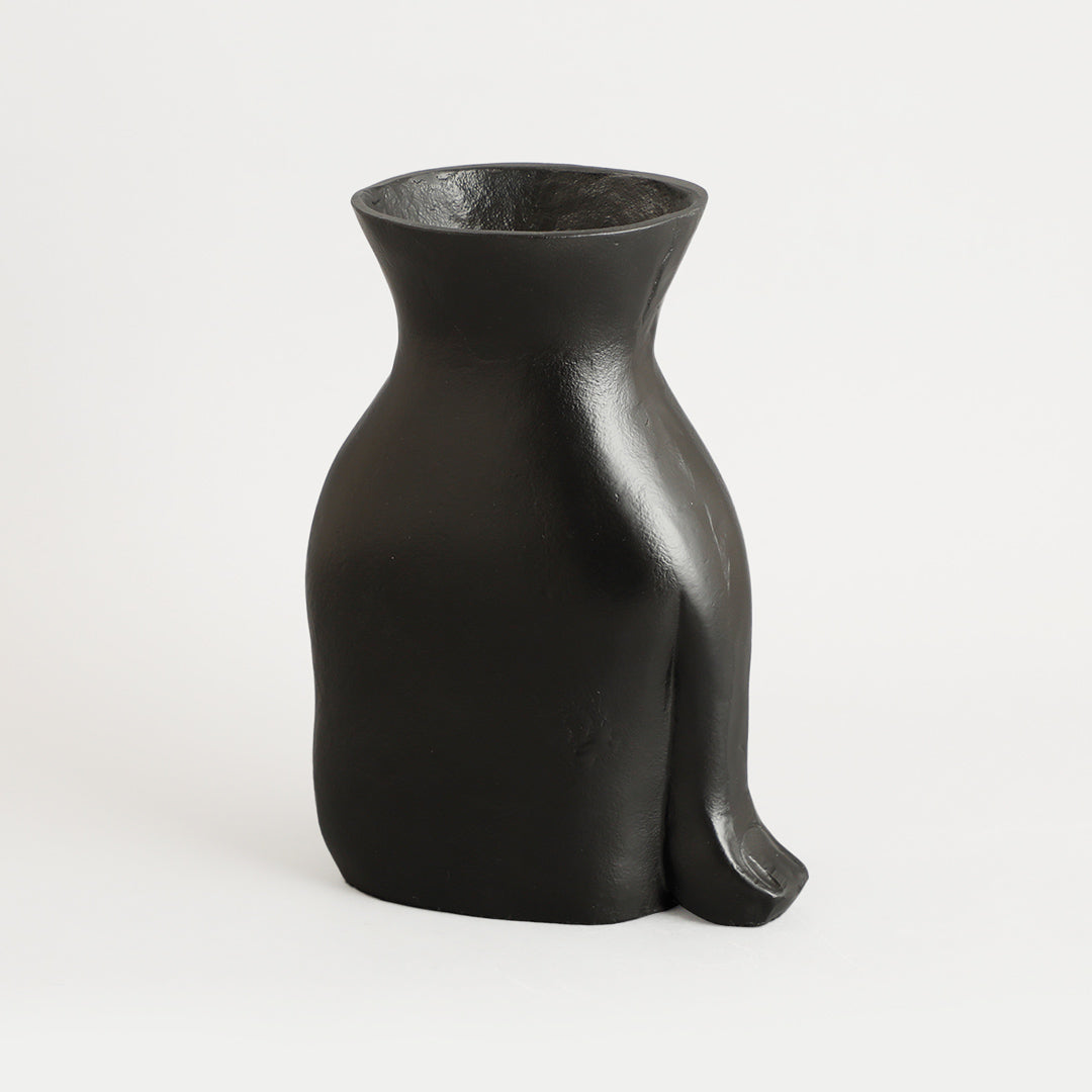 Angus Black Vase