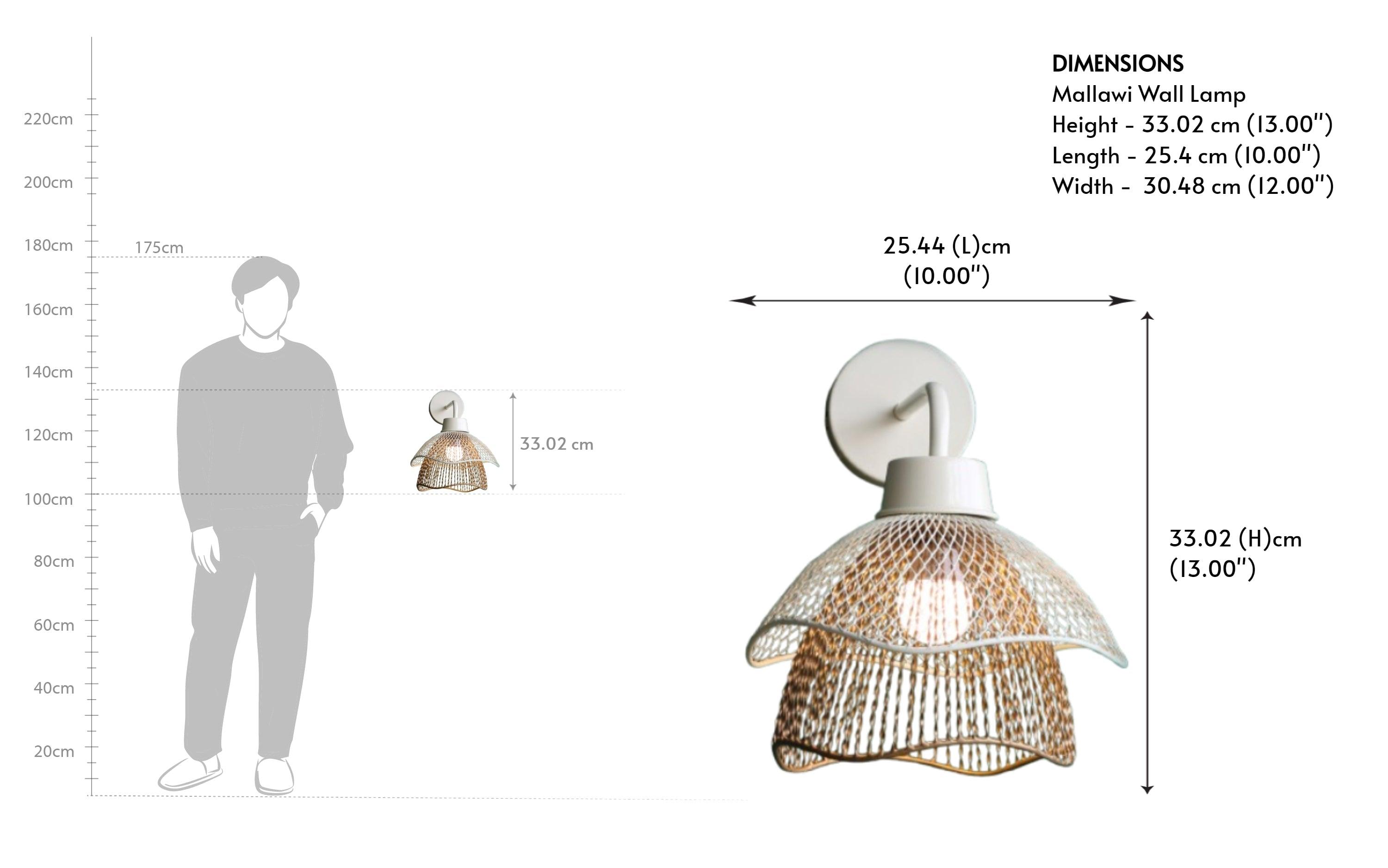 Malawi Jellyfish-Inspired Wall Lamp Light | Scandinavian Style Wall Light for Living Room & Bedroom