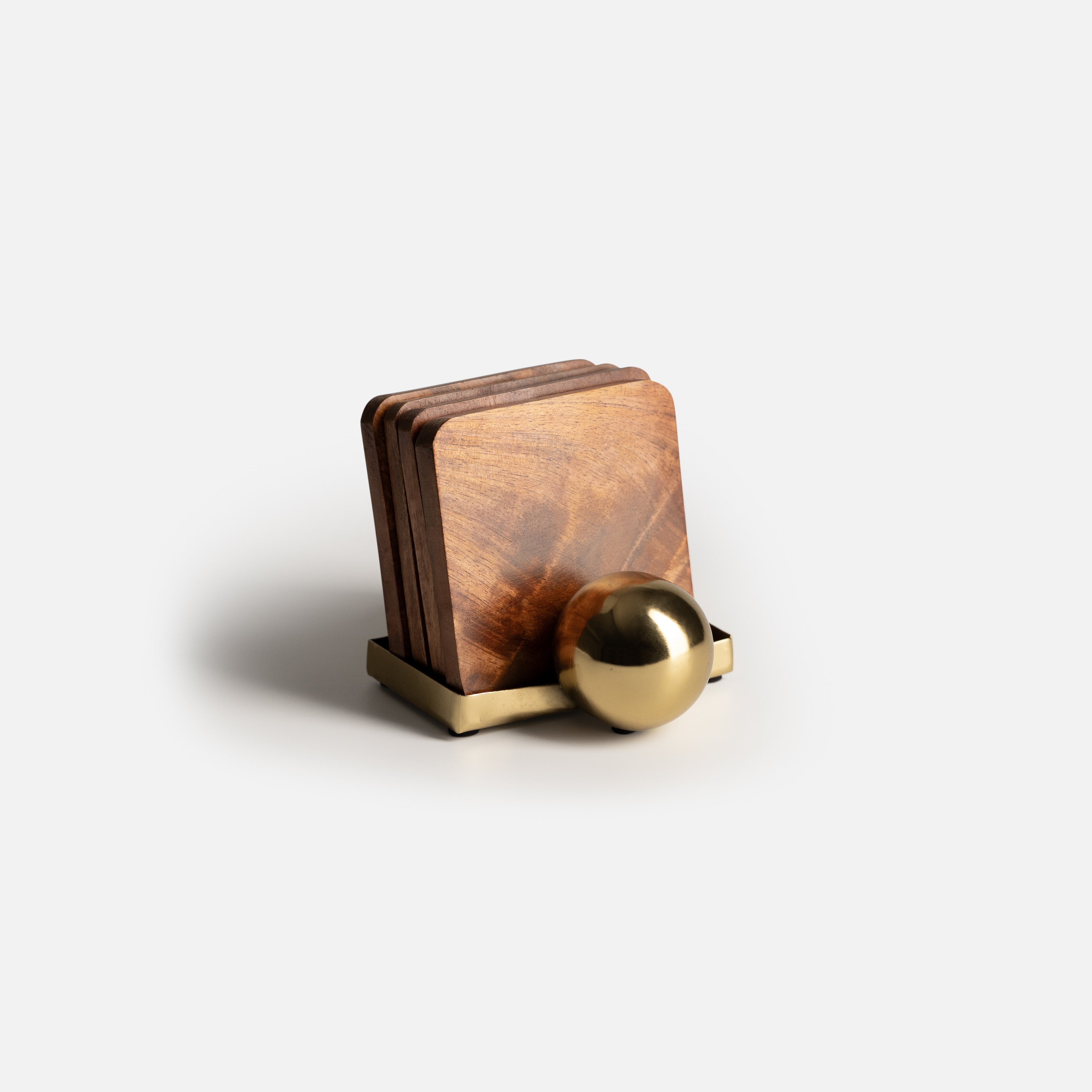 Ora-Tarang Coaster Set of 4 with Stand