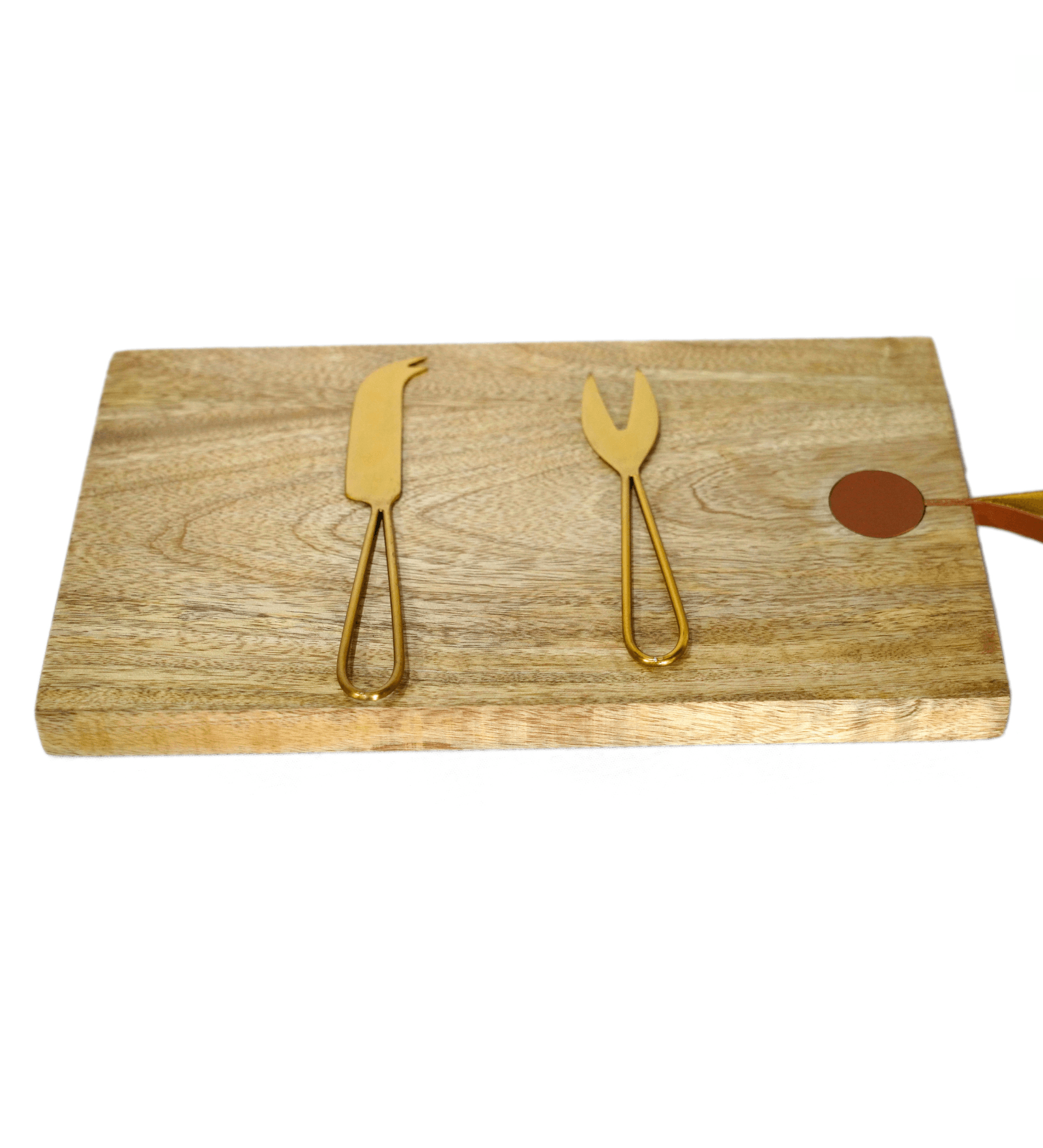 Large Reversible Mango Wood Cutting Board – Eco-Friendly, Solid Wood, No Dyes or Varnish