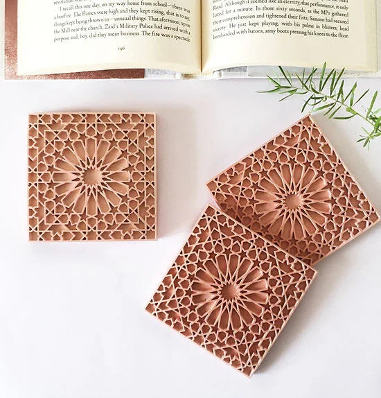 Moroccan Coasters | Concrete