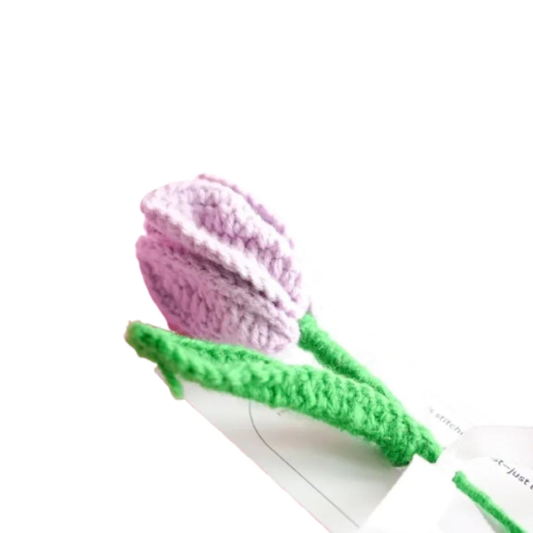 Handcrafted Tulip crochet (Light Purple)