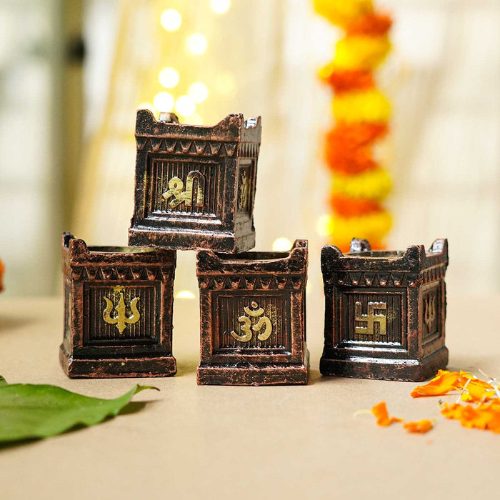 Tulsi Diya Set of 4