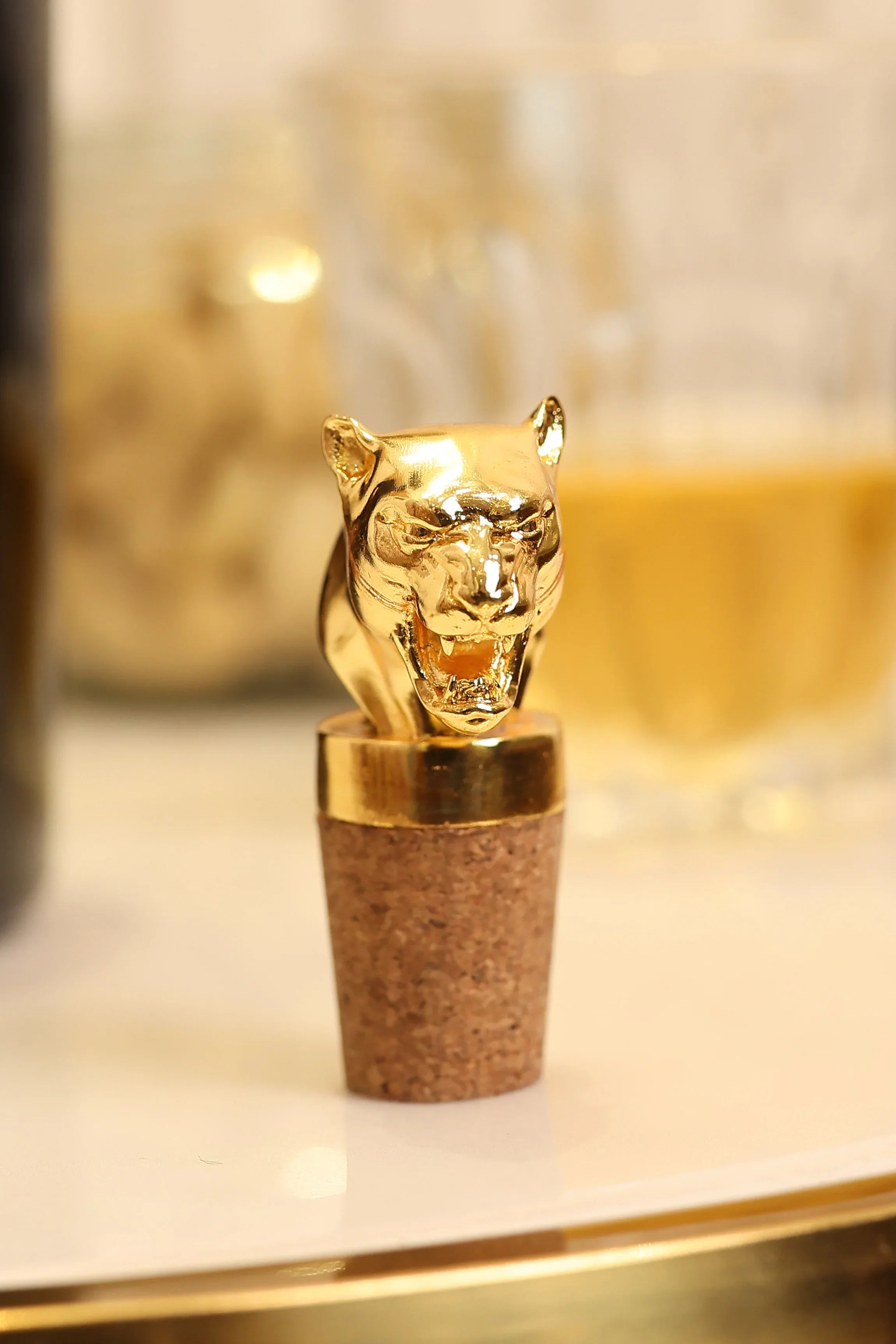 Panther Bottle Stopper