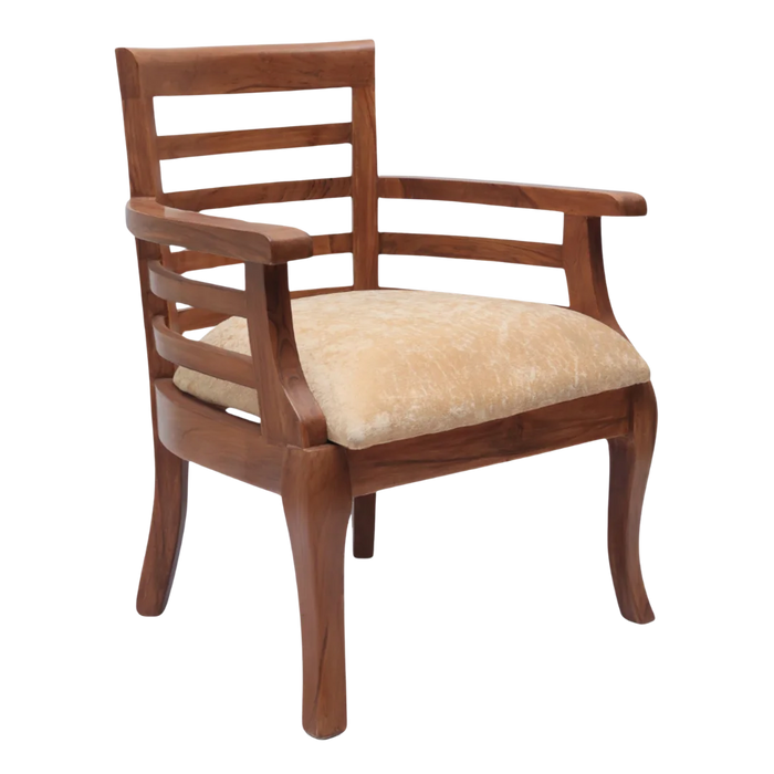 Toledo Teak Wood Arm Chair