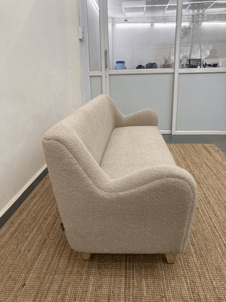 Bear Sofa | Fabric Upholstery, Solid Ash Wood